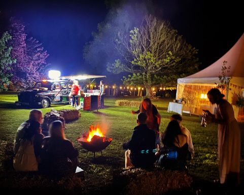 Michelham Priory Wedding Pizza