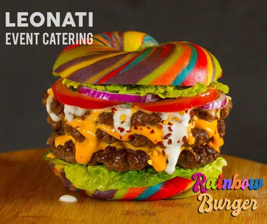 Rainbow Burger Leo Ferenc