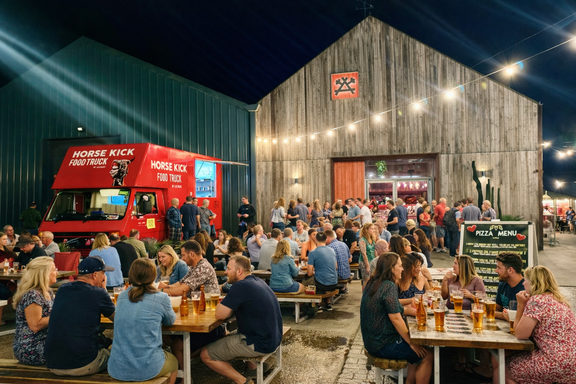 The Gun Brewery Pizza Truck Leonati